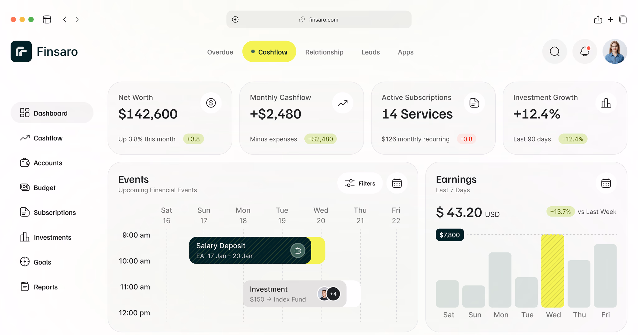 Sophia ERP Finance Expense Management interface preview